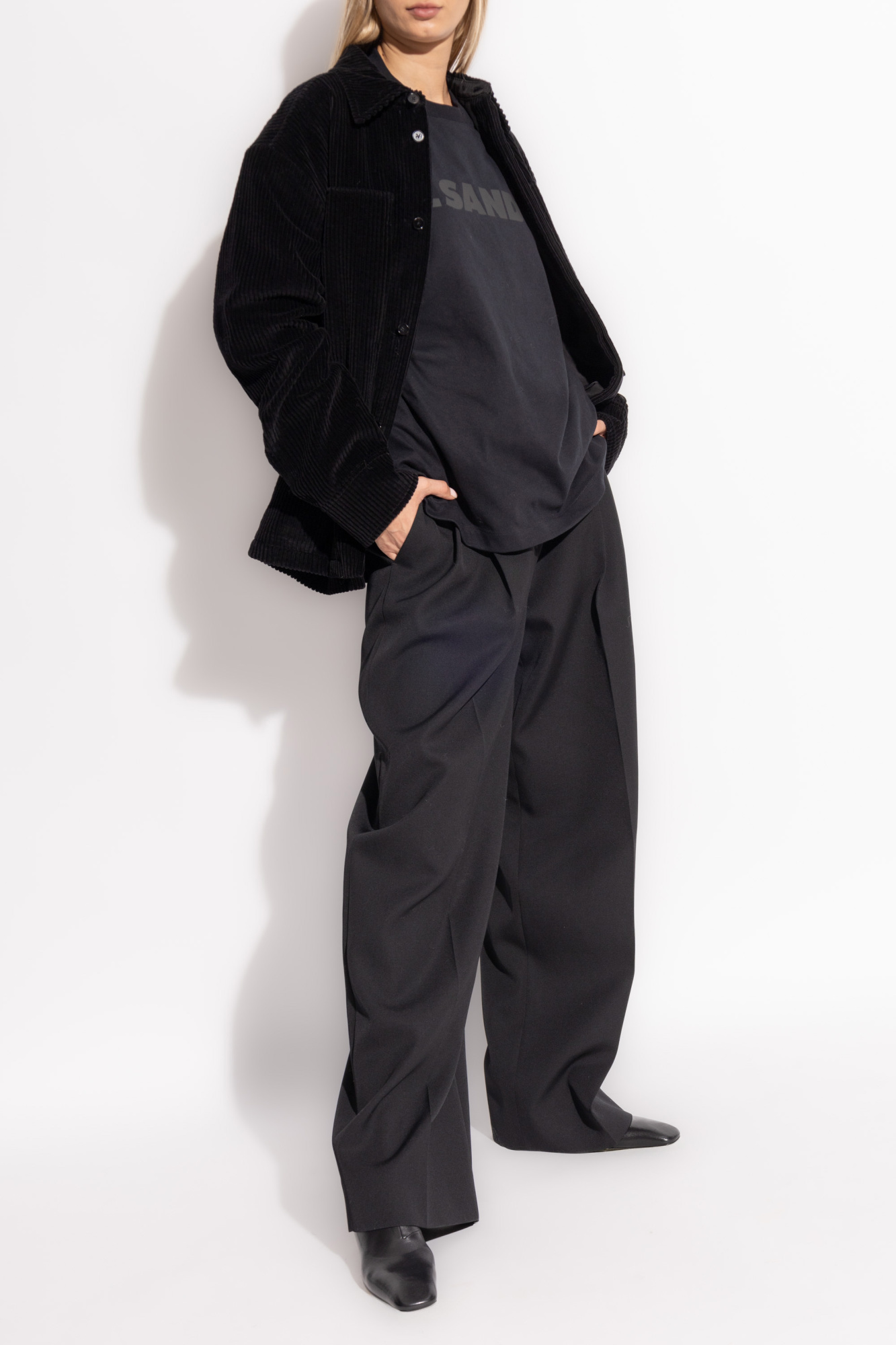 Black Corduroy jacket JIL SANDER+ - Vitkac AS